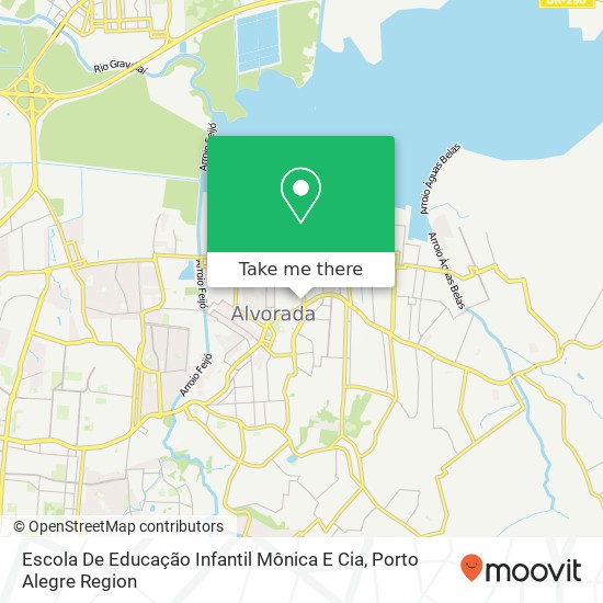 Escola De Educação Infantil Mônica E Cia map