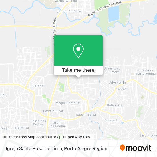 Igreja Santa Rosa De Lima map