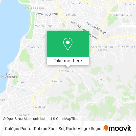 Colégio Pastor Dohms Zona Sul map