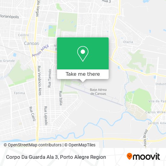 Corpo Da Guarda Ala 3 map