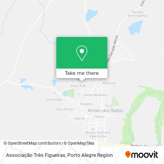 Associação Três Figueiras map