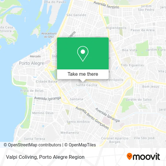 Valpi Coliving map