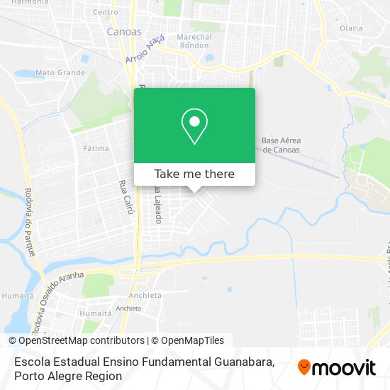 Escola Estadual Ensino Fundamental Guanabara map