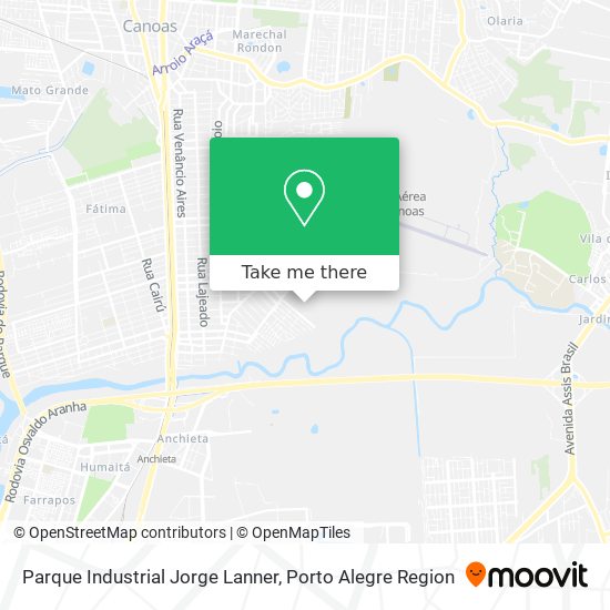 Mapa Parque Industrial Jorge Lanner