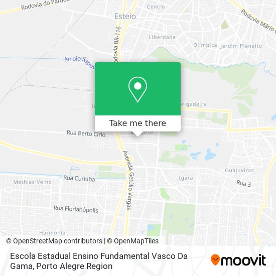 Escola Estadual Ensino Fundamental Vasco Da Gama map