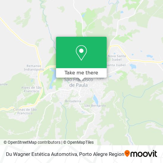 Du Wagner Estética Automotiva map