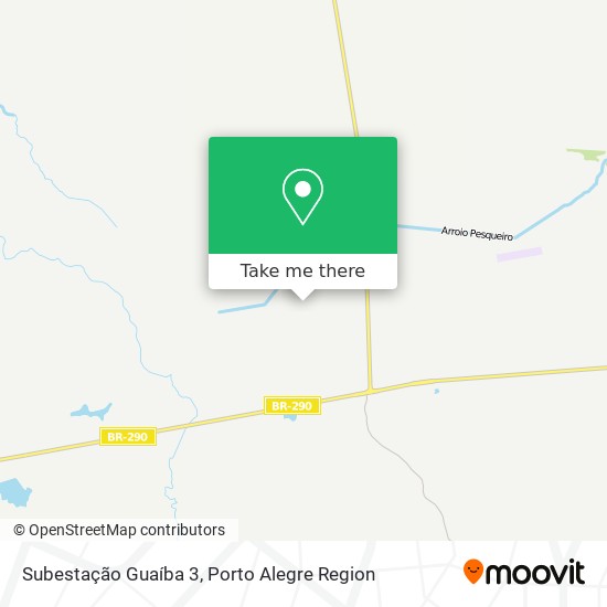 Subestação Guaíba 3 map