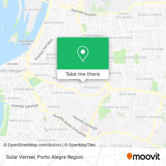 Mapa Solar Vernier