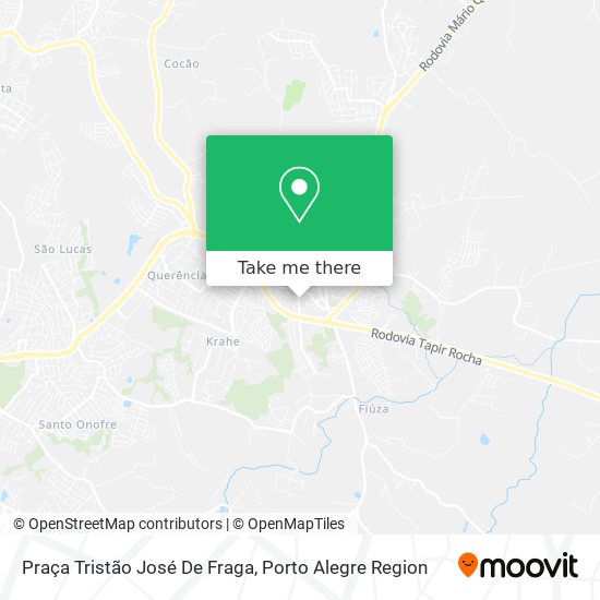 Praça Tristão José De Fraga map