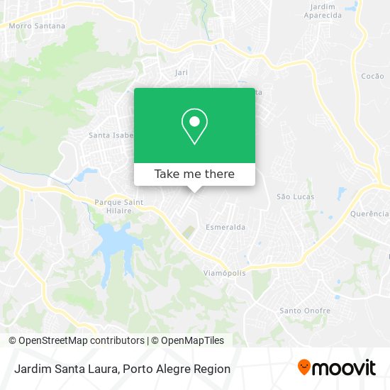 Jardim Santa Laura map