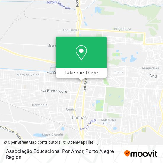 Associação Educacional Por Amor map