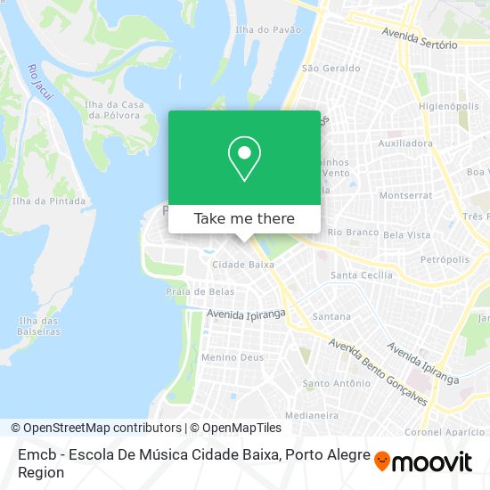 Emcb - Escola De Música Cidade Baixa map