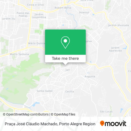 Praça José Cláudio Machado map