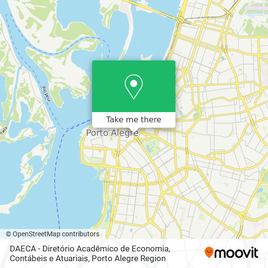 Mapa DAECA - Diretório Acadêmico de Economia, Contábeis e Atuariais