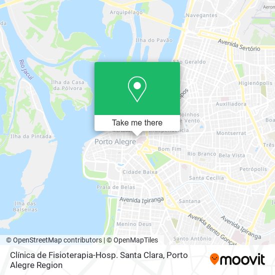 Clínica de Fisioterapia-Hosp. Santa Clara map