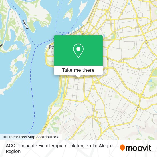 Mapa ACC Clínica de Fisioterapia e Pilates