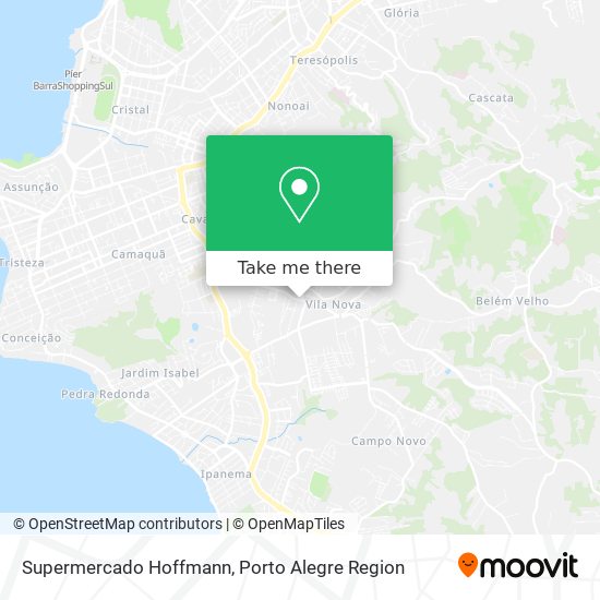 Mapa Supermercado Hoffmann