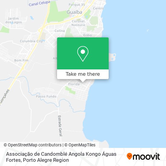 Associação de Candomblé Angola Kongo Águas Fortes map