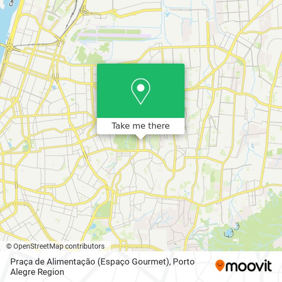 Mapa Praça de Alimentação (Espaço Gourmet)