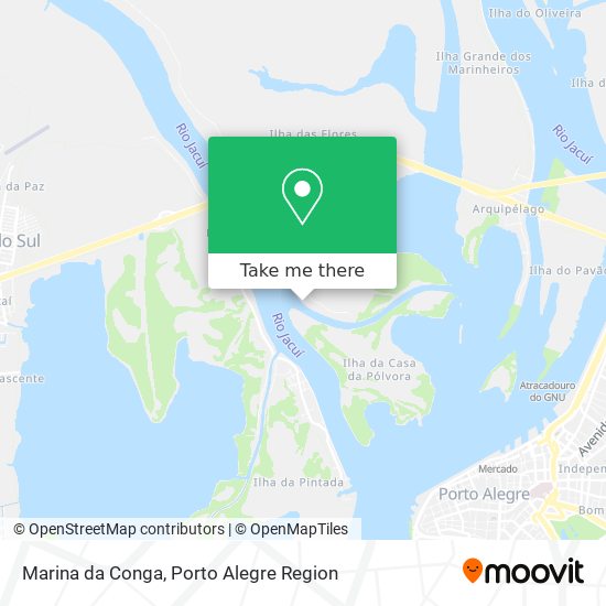 Marina da Conga map