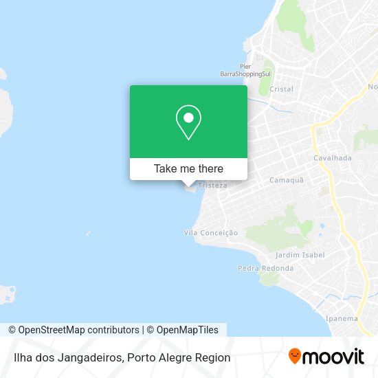 Ilha dos Jangadeiros map
