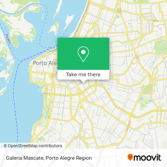 Galeria Mascate map