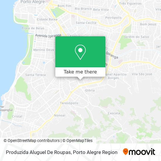 Produzida Aluguel De Roupas map