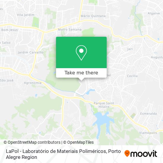 LaPol - Laboratório de Materiais Poliméricos map