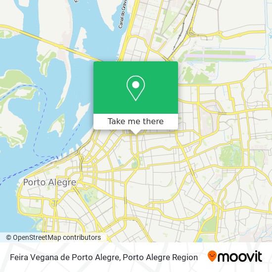 Feira Vegana de Porto Alegre map