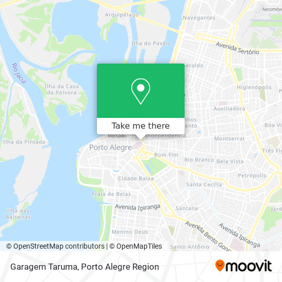 Garagem Taruma map