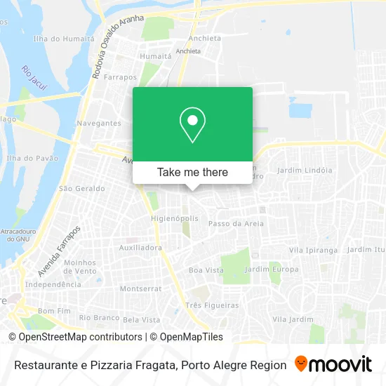 Restaurante e Pizzaria Fragata map