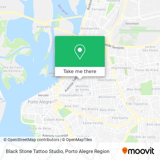 Black Stone Tattoo Studio map