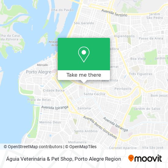 Águia Veterinária & Pet Shop map