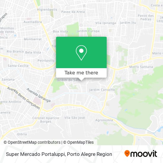 Super Mercado Portaluppi map