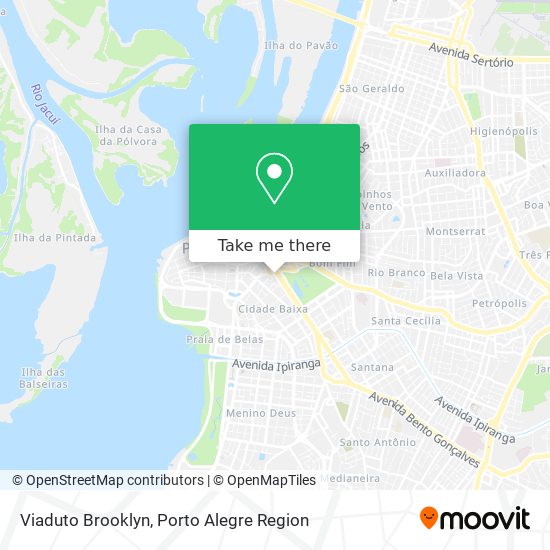 Viaduto Brooklyn map