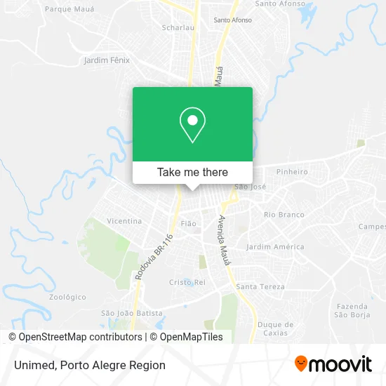 Unimed map