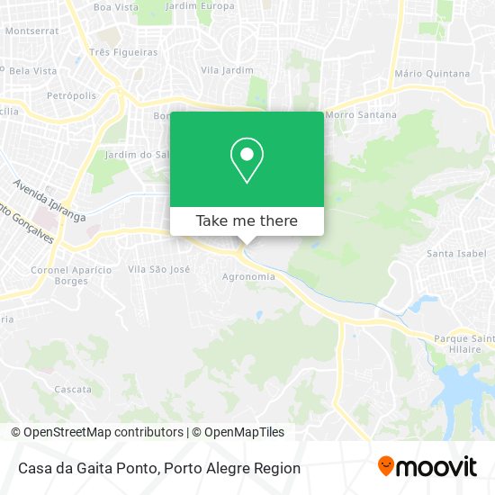 Casa da Gaita Ponto map