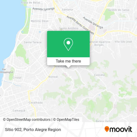 Sítio 902 map