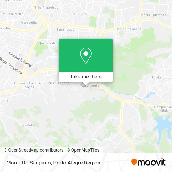 Morro Do Sargento map