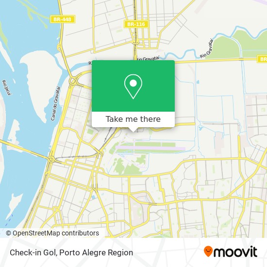 Check-in Gol map