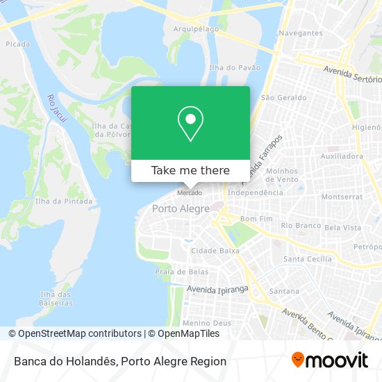 Banca do Holandês map