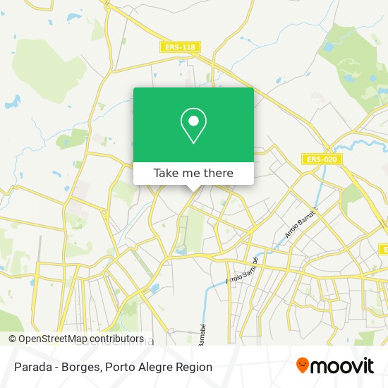 Parada - Borges map