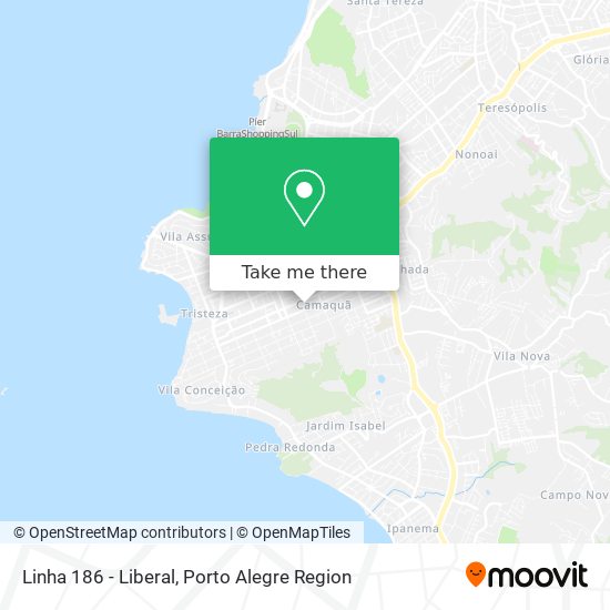 Linha 186 - Liberal map