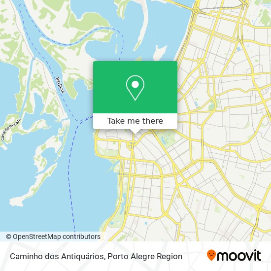 Caminho dos Antiquários map