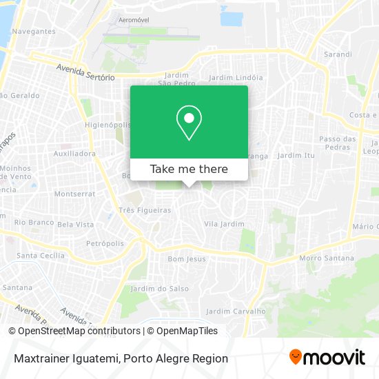 Mapa Maxtrainer Iguatemi