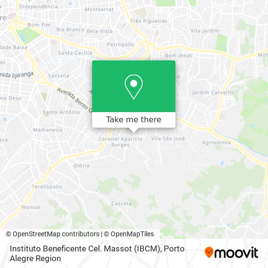 Instituto Beneficente Cel. Massot (IBCM) map