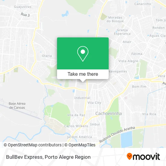 BullBev Express map