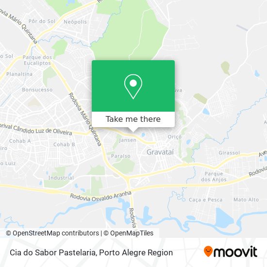 Cia do Sabor Pastelaria map