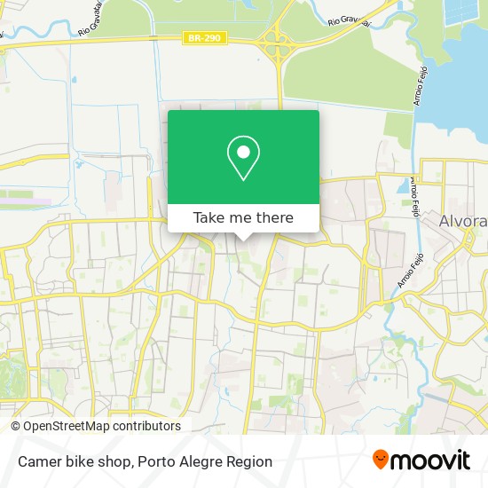 Camer bike shop map