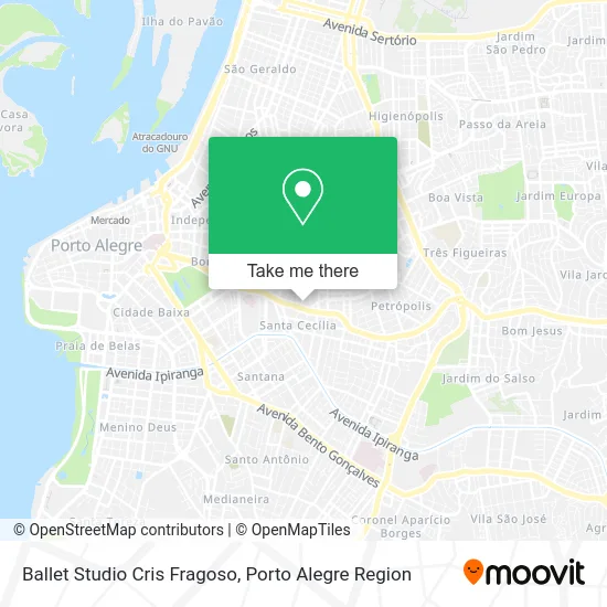 Ballet Studio Cris Fragoso map